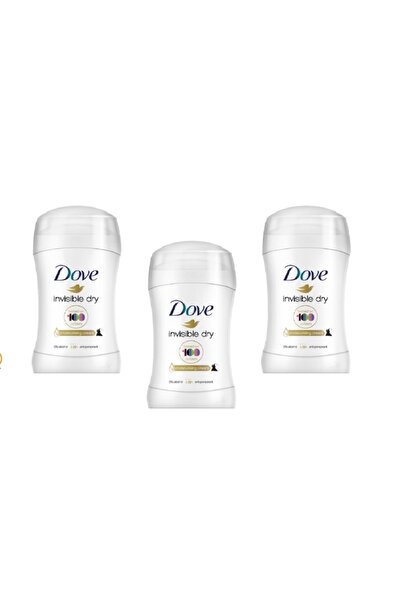 Dove Invisible Stick Deodorant 5o Ml X 3 Lü