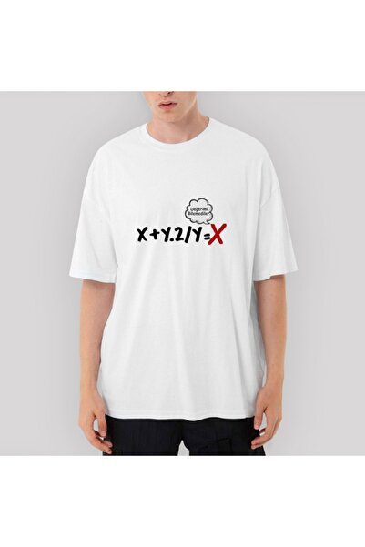 Z zepplin تي شيرت أبيض كبير الحجم لا يمكنه شحذ قميصي