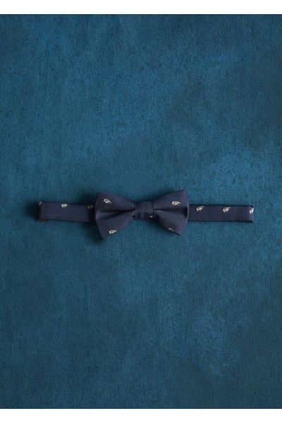 MANGO Kids Dark Blue Tie for Kids