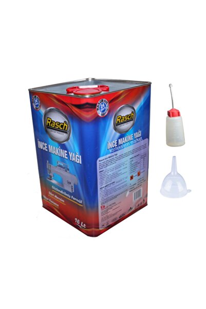 Rasch Sanayi Tipi Dikiş Makina Yağı 16 Litre