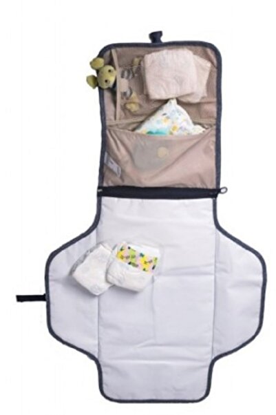 Okiedog Urban Grey Melange-Togo / Alt Açmalı Bebek Bakım Çantası