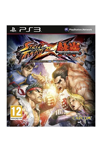 Sony Ps3 Street Fighter Vs Tekken Teşhir Ürün Orjinal Kutulu Oyun