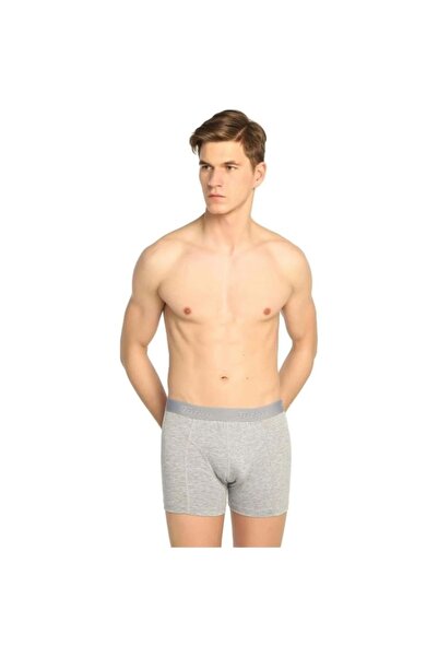 Tutku Men's 6 Pack 114 Lycra Boxers - Gray - XXL