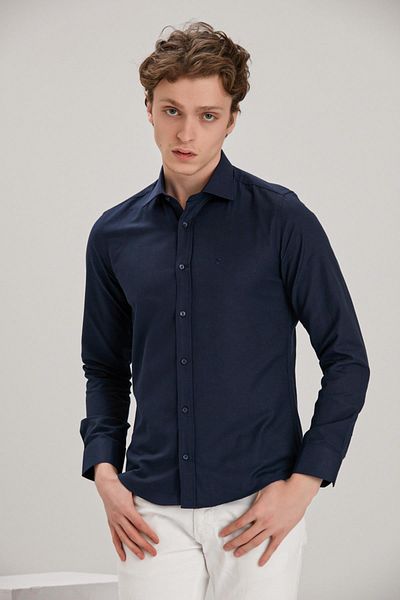 ALEXANDERGARDI Риза Slim Fit (e21-prgr)