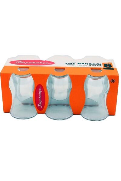 Paşabahçe 42021 Sade Çay Bardak 6 Lı