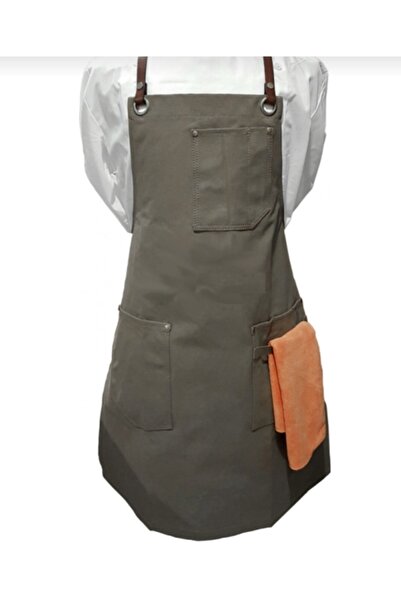 noktaönlüktasarım مريلة مصممة لمطعم المقهى - وشم باريستا شيف لتصفيف الشعر