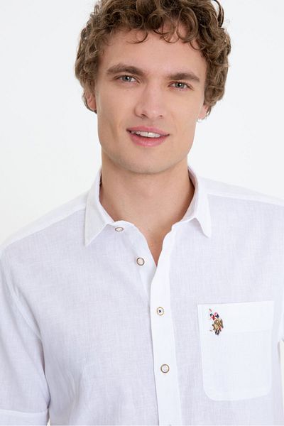 U.S. Polo Assn. Men's White Shirt