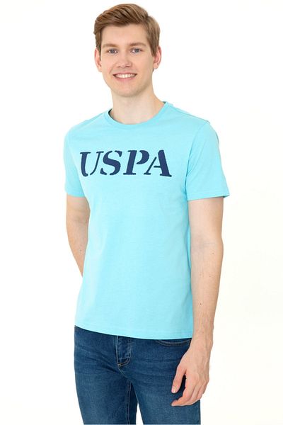 U.S. Polo Assn. Μπλε ανδρικό μπλουζάκι