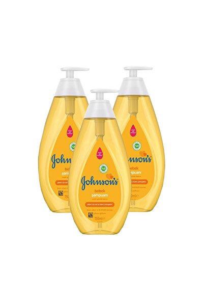 Johnson's شامبو إس بيبي بيبي 750 مل، 3 عبوات