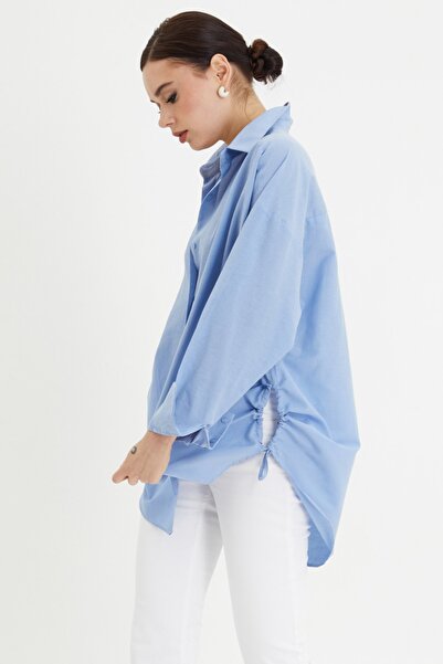 Cool & Sexy Hemd - Blau - Oversize