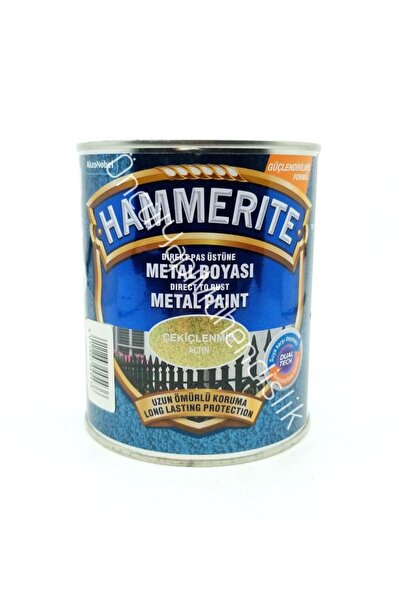 Hammerite Pas Üstü Metal Boyası 0,75 L Çekiçlenmiş Altın