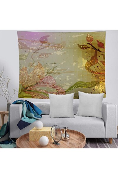 MEKTA HOME Husă decorativă pentru perete, colorată, lavabilă, rezistentă la p...