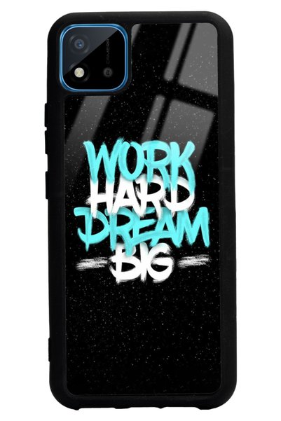 Spoyi Oppo Realme C11 Space Motto Design Glossy Phone Case