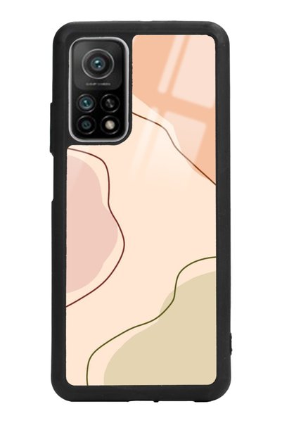 Spoyi حافظة هاتف لامعة بتصميم ألوان عارية لهاتف Xiaomi Mi 10t