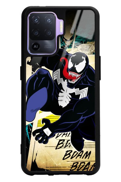Spoyi Oppo Reno 5 Lite Venom Design Glossy Phone Case