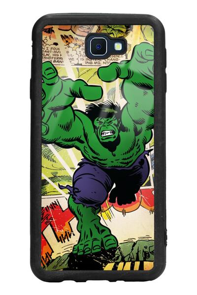 Spoyi Samsung J7 Prime Hulk Tasarımlı Glossy Telefon Kılıfı