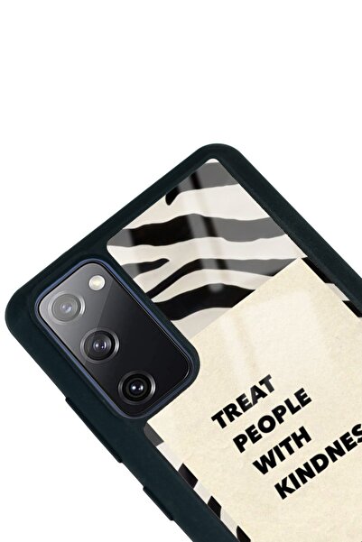 Spoyi Samsung S20 Fe Zebra Motto Tasarımlı Glossy Telefon Kılıfı
