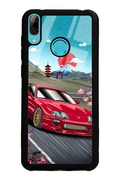 Spoyi Huawei Y7 (2019) Supra Design Glossy Phone Case