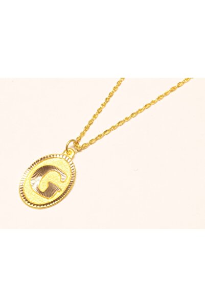 Güler Kuyumculuk Altın Halat Zincirli Nostaljik G Harfi