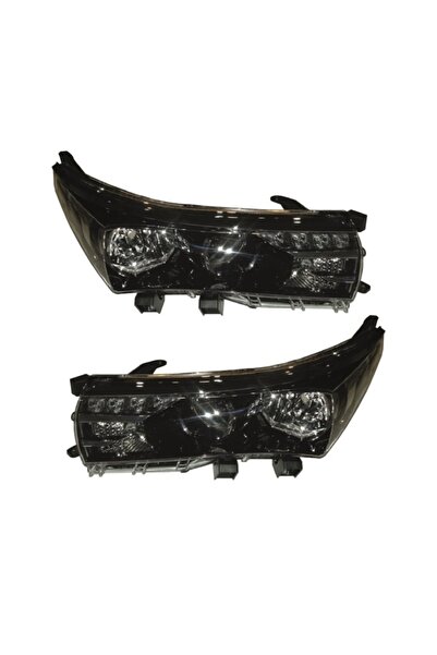 Genel Markalar Toyota Corolla Sağ-sol Far Takım (ledli- Nikelaj Çıta) 2013-2016
