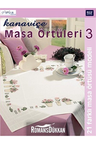 Genel Markalar Kanaviçe Masa Örtüleri 3 & 21 Farklı Masa Örtüsü Modeli