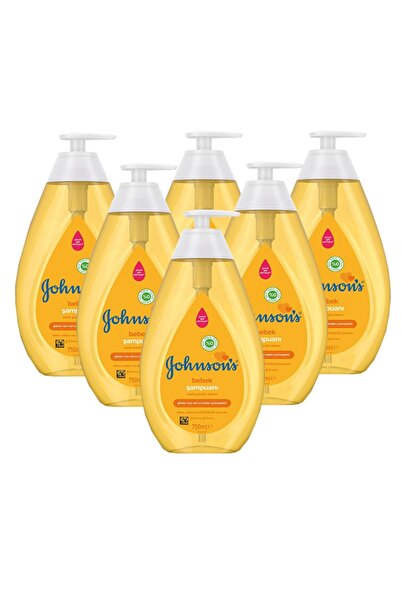 Johnson's Baby Bebek Şampuanı 750 Ml 6 Lı Ekonomik Paket