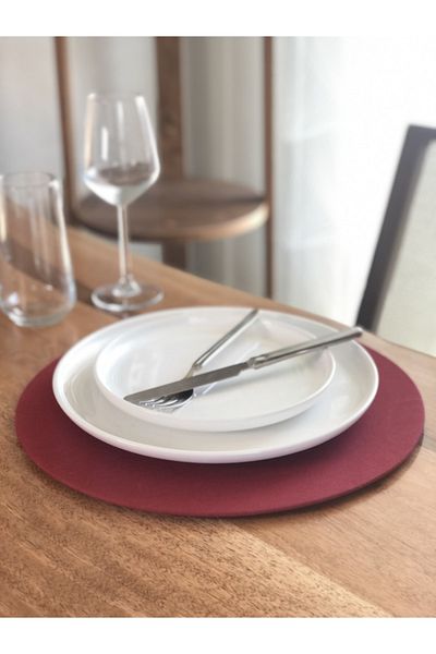 desen izmir American Service, Θήκη φορτιστή 6 τεμαχίων Claret Red
