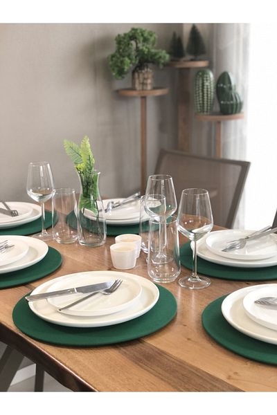 desen izmir Forest Green 6 τεμαχίων American Service Φόρμα