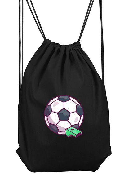herotasarım Soccer Ball Whistle Sports Backpack - 36x50 Cm Bll1193