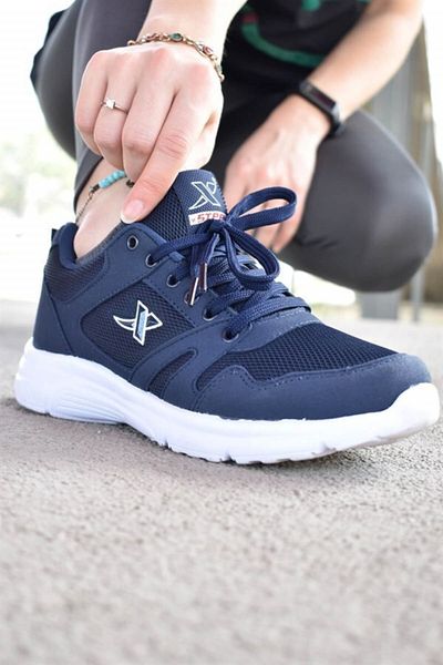 XStep Bleumarin - Pantofi sport ortopedici cu talpă ultra ușoară pentru mers zilnic, alergare