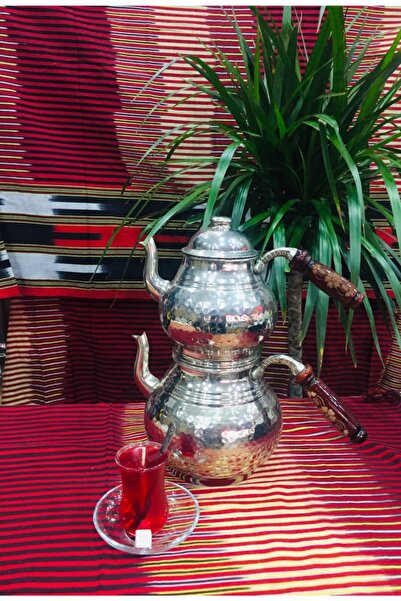 KARADENİZDEN Üçüzler Tekstil Hediyelik Eşya Bakır Dövme Çaydanlik