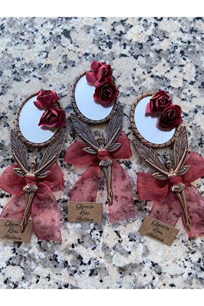 ParsArt Melek Ayna Magnet Nişan Söz Hatırası ( 25 Adet )