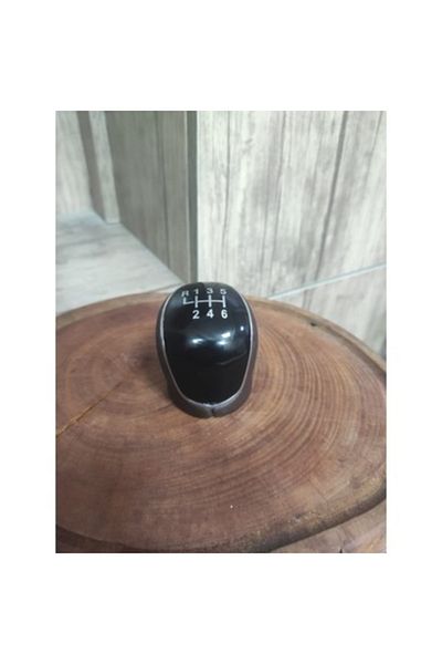 CABU Hyundai Ix35 Gear Knob 6 Speed Brown Leather Covered