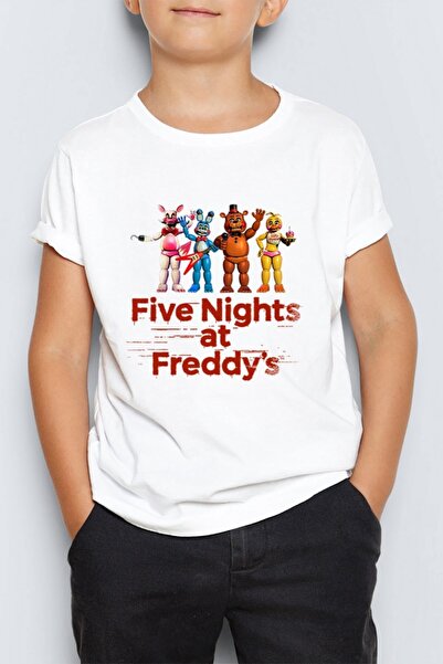 Morinna İm Παιδικό μπλουζάκι Five Nights At Freddy's Printed Unisex T-shirt M...