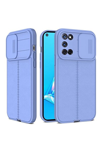 Fibaks Galaxy A02s Uyumlu Kılıf Sürgülü Slide Kamera Korumalı Deri Görünümlü ...