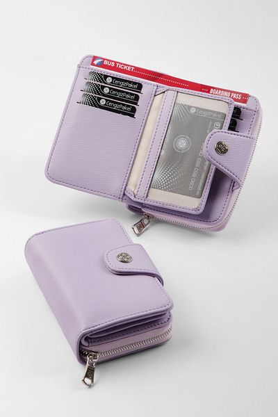 CENGİZ PAKEL Small Size Lilac Women's Wallet
