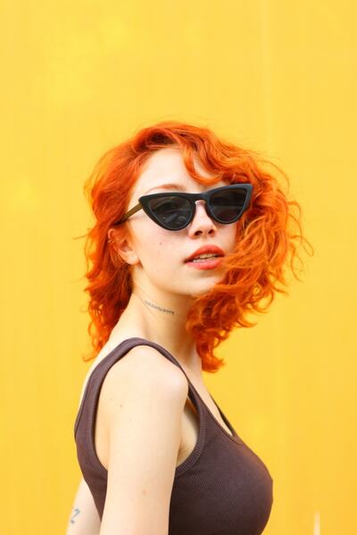 Focus On Eyewear Zenas Matte Black Cat Eye Güneş Gözlüğü