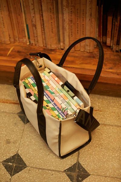 Manuka Canvas-Tasche Schwarz