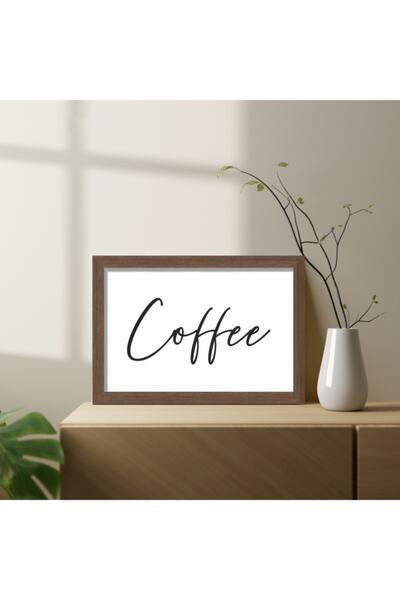 Deephediyem Τραπέζι MDF με όψη πλαισίου (με όψη ξύλινου πλαισίου)