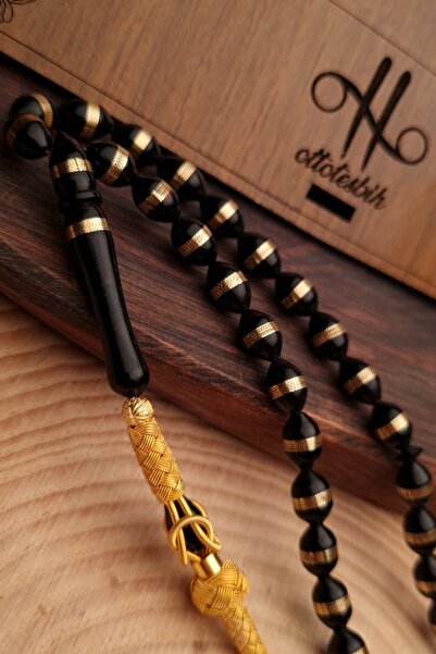 OTTOTESBİH Gift for Lover, Father's Day Gift Embroidered Kuka Rosary