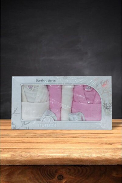 Nurpak Σετ οικογενειακό μπουρνούζι 10 τεμαχίων Bamboo