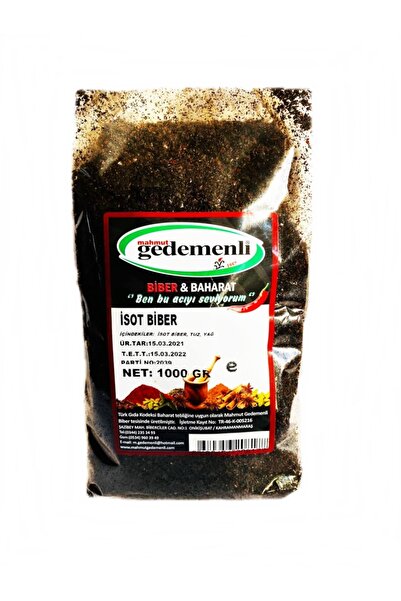 GEDEMENLİ Maraş Isot Biber 1 Kg