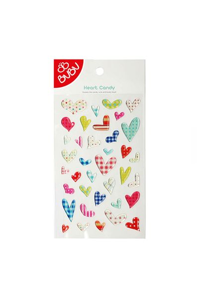 Bubu Epoxy Sticker - Candy Kelpler Patterned