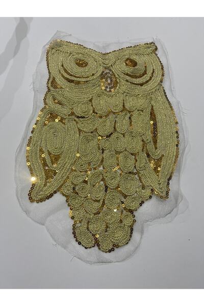 Gönülden Tasarım 35x25 Pălărie Bufniță Paiete Broderie strălucitoare