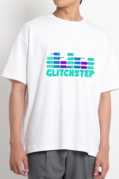 GreenMint هدية Glitchstep Dubstep باللون الأبيض للجنسين من Edm Music Rave Equ...