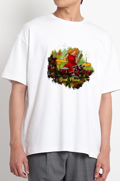 GreenMint طبلة لعب نسائية بيضاء للجنسينموسيقى جيدة