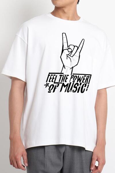 GreenMint للجنسين الأبيض يشعر قوة الموسيقى