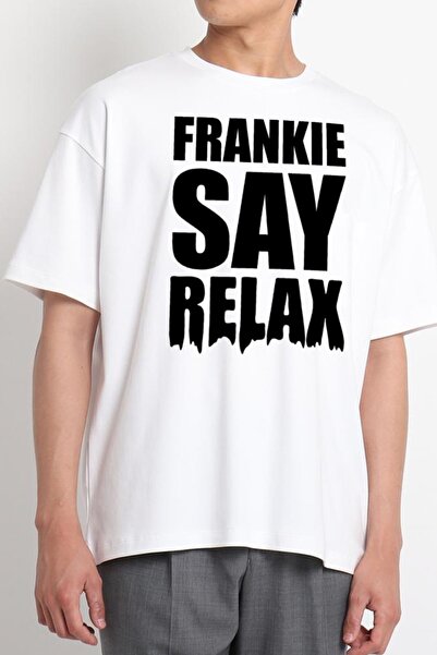 GreenMint للجنسين الأبيض فرانكي يقول الاسترخاء خمر 80S الموسيقى تصميم مضحك