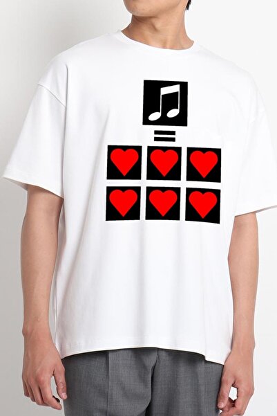 GreenMint للجنسين موسيقى بيضاء متساوية القلوب