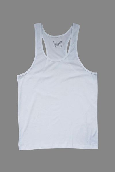 Raf Coll Λευκό Basic Ανδρικό Fitness Athlete